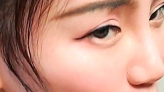 Asian Student Giving Passionate Blowjob and Cum in Mouth - Nicolove