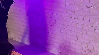 Behind the Scenes: Caged Sub Gets Destroyed by His Mistress’s Strap-on - BDSM - French Pegging