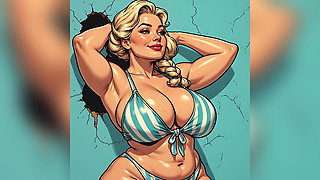 Chubby Bikini Beauties Art