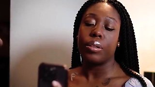 Ebony Bbw Is Tryna Get Fucked Before She Gets Married