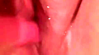 Playing with my pierced pussy