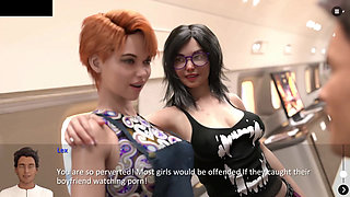 The Spellbook Corruption #7 - Animated Sex Gameplay Threesome