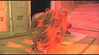 Long fucked snatch of randy teeny snatch looks small full of yoghurt