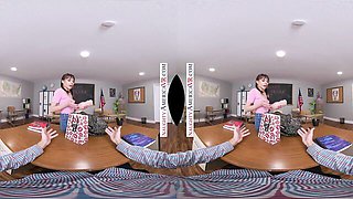 Naughty America featuring Aria Valencia and Dan Damage's naughty bookworms dirt