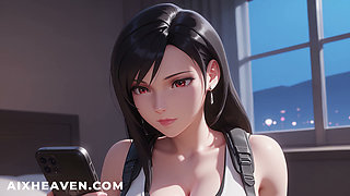 Tifa Lockhart Fucks a Stranger From a Dating App! Final Fantasy Vii 7 Hentai Uncensored POV
