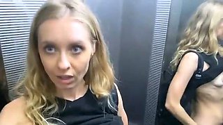 Small Titted Mom Uses Toys And Real Dong