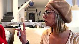 Real amateur teen party babes lesbian pussy licking action