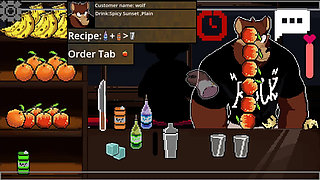 Hardcore sex with the sexy bartender  (Hazel the bartender)