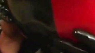 Dominating foot fetish