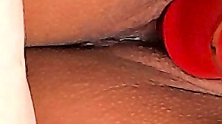 Pinay Solo with Big Dildo