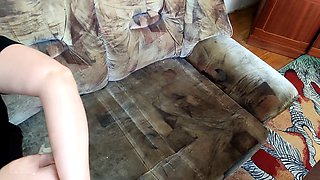 Window sex, window fuck, milf creampie