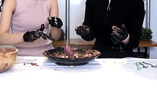 Asian Japanese Schoolgirl Glasses