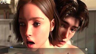 Indian Step Sister Jessie's Mom Almost Catches Us Fucking in Kitchen - Teen Blowjob & Deepthroat