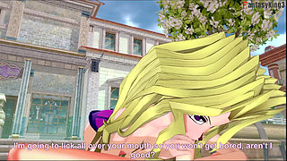 Mai Valentine hot ahegao sex - Yu Gi Oh