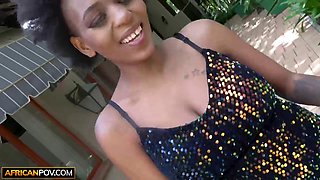 Steven Hard Roughly Fucks Ebony Wannabe in Hardcore Casting