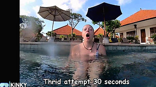 Breath Hold Training in Pool