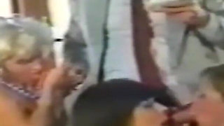 European Vintage Pornstar Orgy Action