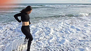 Extremely Boot Passion! Outdoor Beach and Car