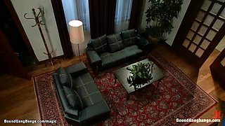 Boss with friends dp fuck sitter