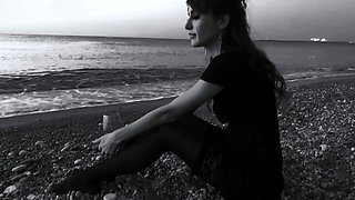 Curly Blonde Teen Records Solo Dildo Masturbation More at