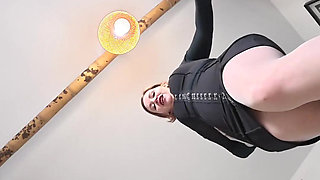 Inanna Justice Pantyhose Foot Tease