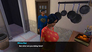 Insimology - Gameplay - Roleplay - Maid Fucks at Kitchen and Shower