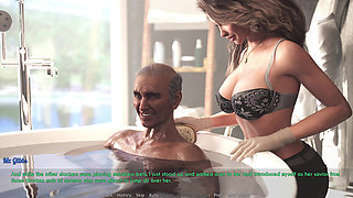 Awam Sophia and Amber - Arousing Moments While Caring for the Elderly - Part 2