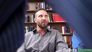 Executive Chief Brings Home Her Workers For A Hump - CuckoldSessions