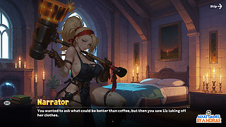 Isekai: Waifu Overlord Gameplay Part 14 - Unlocked 3 H-Scenes of Liz