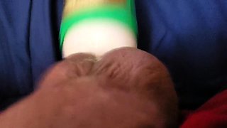 Big Sexy Balls for the Ladies, While Sex Machine Pounds a