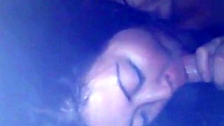 Chinese Amateur Gives a Slippery Blowjob and Handjob