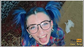 A Selection Of A Lot Of Serma For A Cute Schoolgirl With Glasses