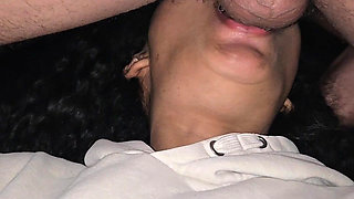 Pissing and Cumming Twice Down My Slave Whore's Throat