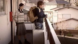 Japanese teens enjoying big black cocks