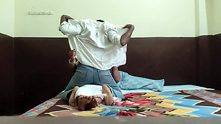 Wedding Anniversary Night in White Saree Part - 1