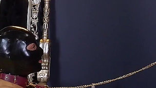 Collared, Gagged and Tailed: Mistress Elysia Trains Good Girl Mila in Pet Play