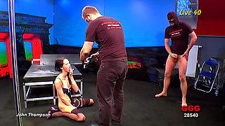 Ggg John Thompson - Aymie Live40 Wild Gangbang Fuckfest