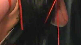 Humiliating bondage and hanging out