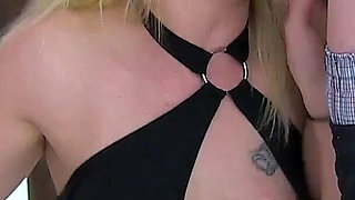 Blonde MILF Wife Cum Slut Roxy Mae in Hot Amateur Gloryhole Gangbang