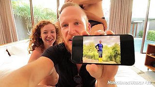 Big Ass Step Mommy Gives Handjob Hot Hot Dad s Friend 003: Blowjob, Doggy  Licking Porn