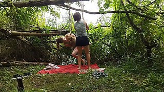 Forest Princess Meet Wankers