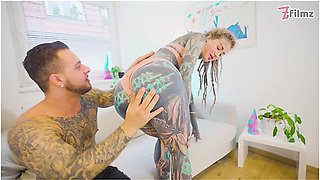 Tattooed Slut Gets Wrecked By Massive Italian Cock Deepthroat, Atm & Full-body Cumshot