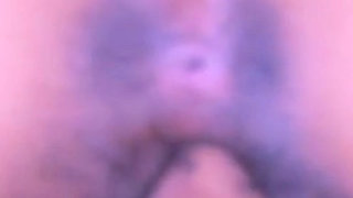 Jumping hard on his fat cock until he hits the uterus.