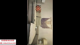 Amateur latin caught by hidden cam