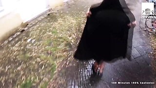 Street Casting Blonde MILF