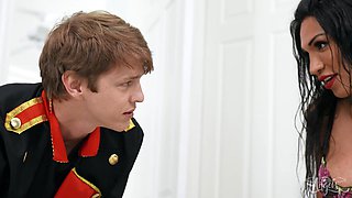 Sage Roux's Hotel Room Seduction Heats Up