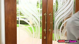 Stepmoms nail nubiles - pretty Lily Rader has invited her bf over for threesome