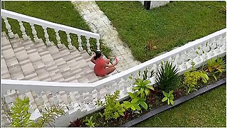 Martina Smith - Latin Girl Busted In Public Doing A Xxx Vid For Her Bf