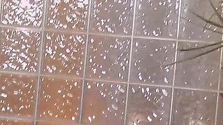 A Very Hot MILF Whore in Sexiest Black Fishnet Stockings Riding My Big Cock