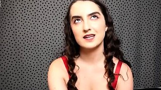 Wild Girl Brunette Solo Masturbation